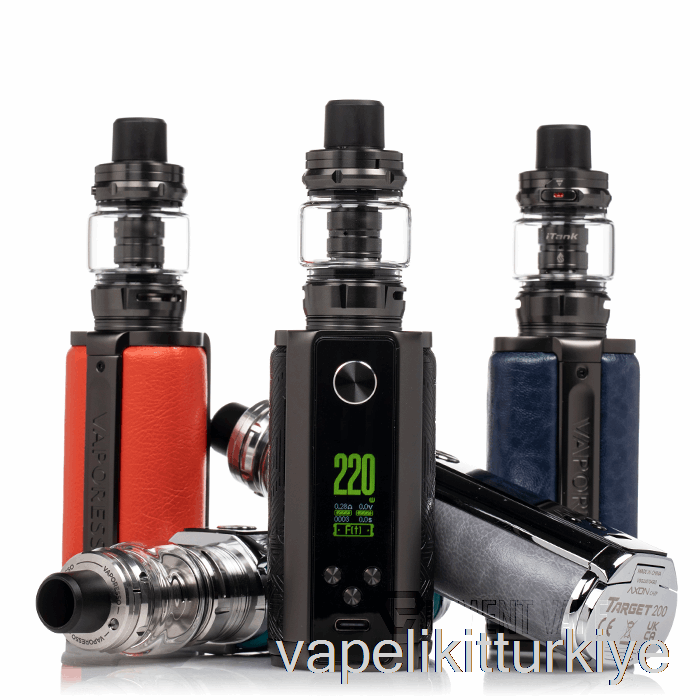 Vape Kalem Vape Mate Vaporesso Hedef 200 Başlangıç ​​kiti [itank 2] Kremsi Pembe